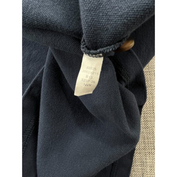 Duluth Trading Co Polo Men's Large Navy with Pocket 23" x 28" 100% Cotton - Picture 12 of 14